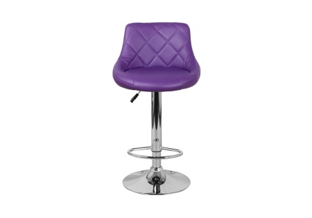 Стул барный Комфорт фиолетовый