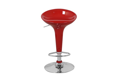 Стул барный Бомба красный